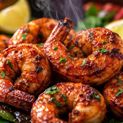 Image of Shrimp in a Tandoori Marinade