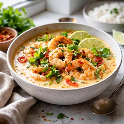 Image of Shrimp in Coconut Milk
