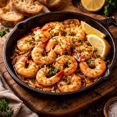 Image of Shrimp in Garlic Espanol