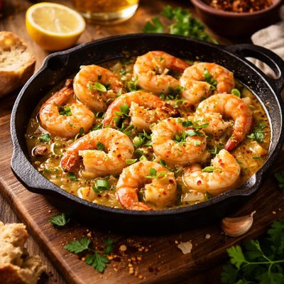 Image of Shrimp in Ginger Butter Sauce