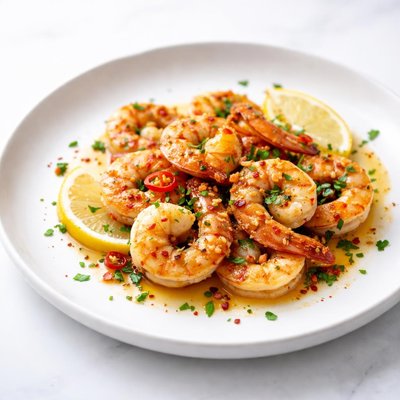 Image of Shrimp in Lemon Garlic Chili Sauce