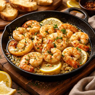 Image of Shrimp in Lemon Garlic Sauce