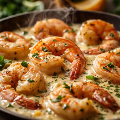 Image of Shrimp in Pernod Cream Sauce