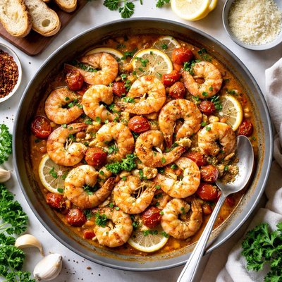 Image of Shrimp in Roasted Garlic Sauce