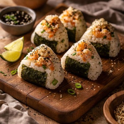 Image of Whole30 Shrimp Onigiri