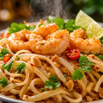 Image of Vegetarian Shrimp Pad Thai