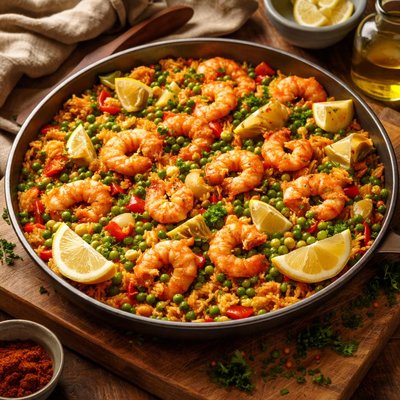 Image of Whole30 Shrimp Paella