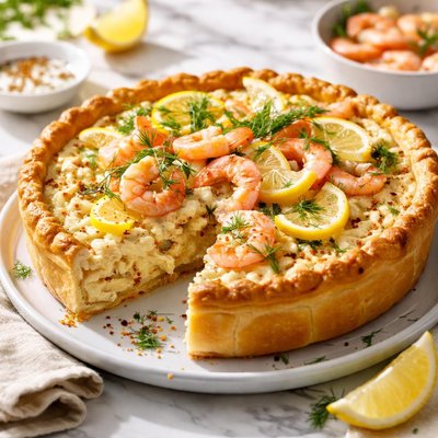 Image of Shrimp Pie Scandanavian