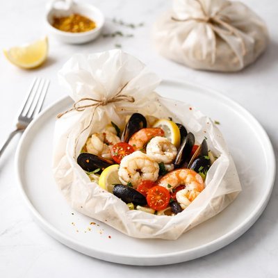 Image of Shrimp Scallop Mussels Pouches