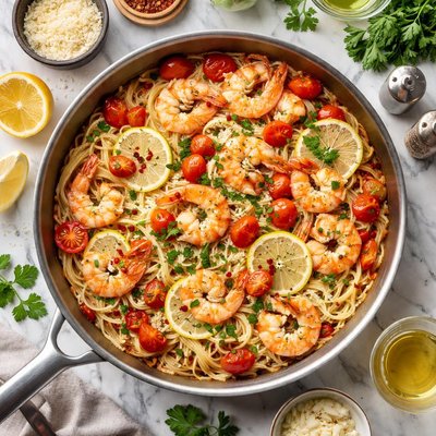 Image of Shrimp Scampi Deluxe