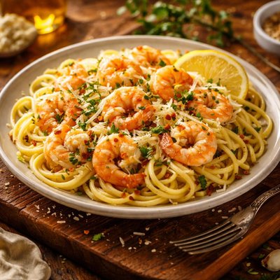 Image of Shrimp Scampi with Linguini