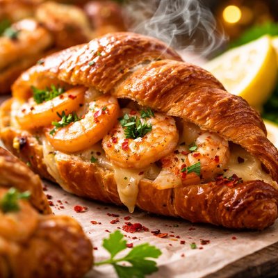 Image of Shrimp Smoked Gouda Croissants