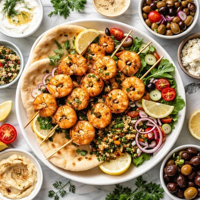 Image of Shrimp Souvlaki Ww