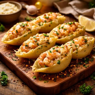 Image of Shrimp Stuffed Jumbo Pasta Shells