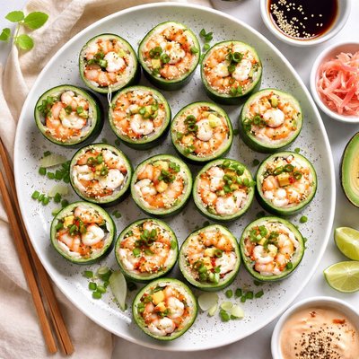 Image of Whole30 Shrimp Sushi