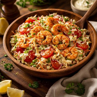 Image of Shrimp Tomato Coleslaw