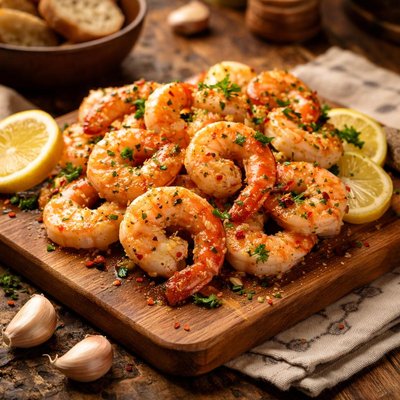 Image of Shrimp with Garlic Butter