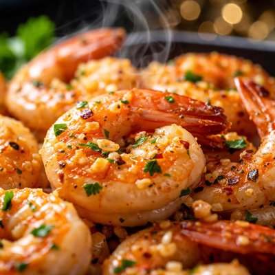 Image of Shrimp with Garlic Sauce