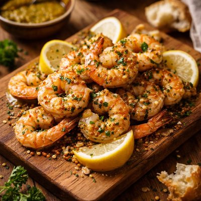 Image of Shrimp with Mustard Vinaigrette