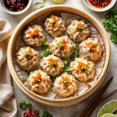 Image of Shu Mai Japanese Steamed Wontons