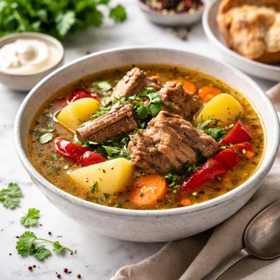 Image of Shurpa an Eastern European Lamb Soup