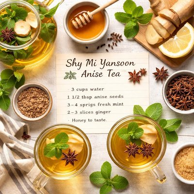Image of Shy Mi Yansoon Anise Tea Recipe