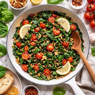 Image of Sicilian Spinach Saute