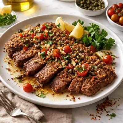 Image of Sicilian Steak Bistecca Alla Siciliana