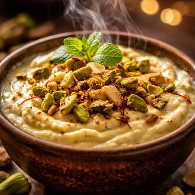 Image of Sikarni Spiced Sweet Yogurt Pistachio Dessert