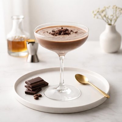 Image of Silky Chocolate Drink with or Without Alcohol