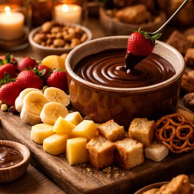 Image of Silky Chocolate Fondue