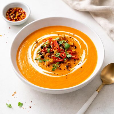 Image of Silky Spicy Carrot Soup