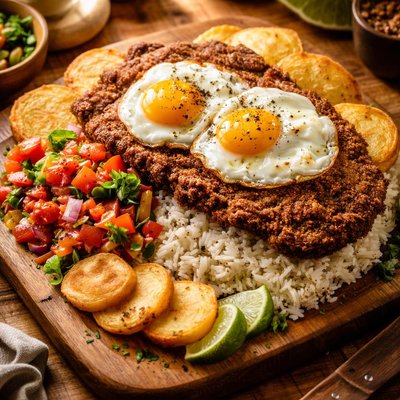 Image of Silpancho Traditional Bolivian Meal