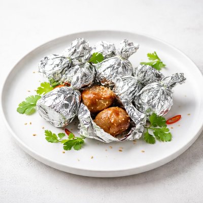 Image of Silver Wrapped Chicken