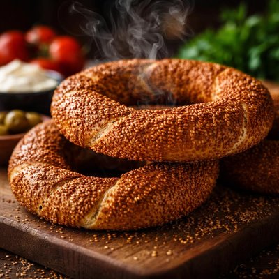 Image of Simit Turkish Bread Rings