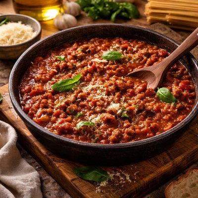 Image of Simple and Delicious Classic Bolognaise Bolognese Sauce