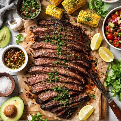 Image of Simple and Delicious Marinated Grilled Flank Steak