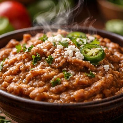 Image of Simple and Easy Homemade Refried Beans