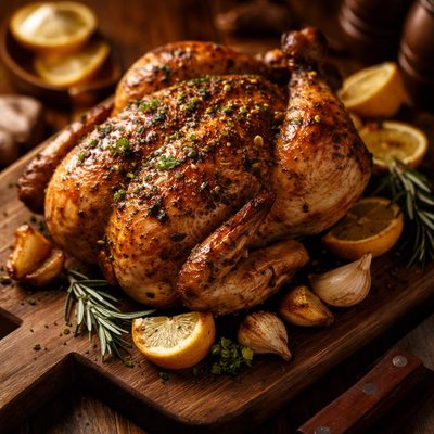Image of Simple and Easy Roast Chicken