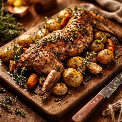 Image of Simple and Tasty Rabbit