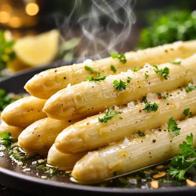 Image of Simple and Tasty White Asparagus