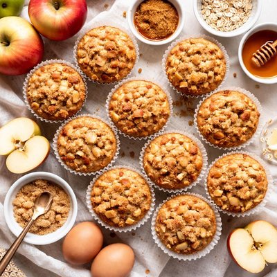 Image of Simple Apple Muffins