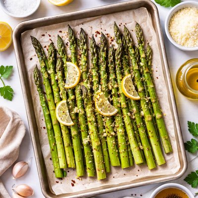 Image of Whole30 Simple Baked Asparagus