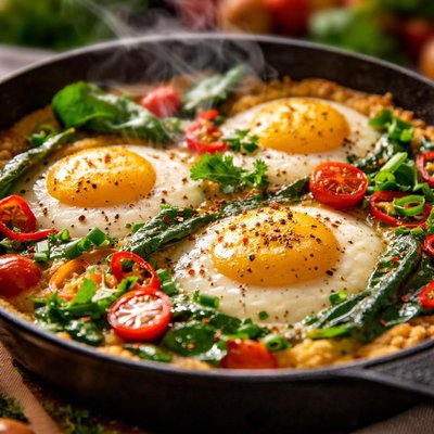 Image of Whole30 Simple Baked Eggs