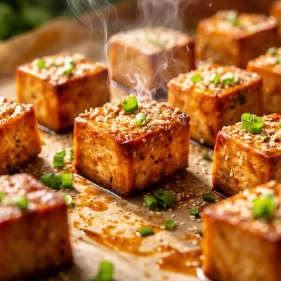 Image of Simple Baked Tofu