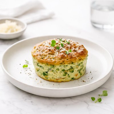 Image of Simple Broccoli Souffle