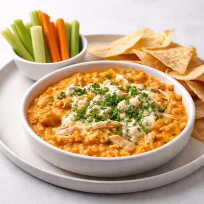 Image of Simple Buffalo Chicken Dip
