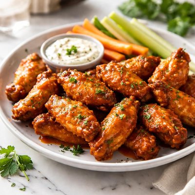 Image of Simple Buffalo Wings