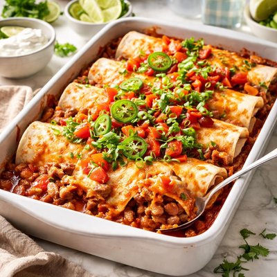 Image of Simple Burrito Casserole