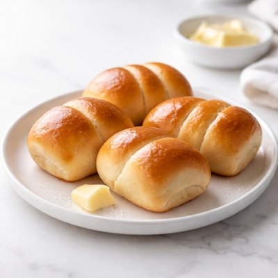 Image of Simple Butter Rolls